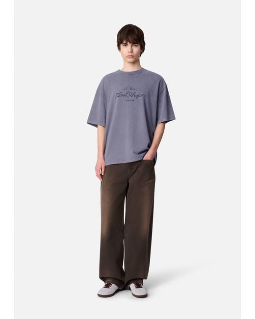 Axel Arigato Blue Nyc Washed Sky T-Shirt