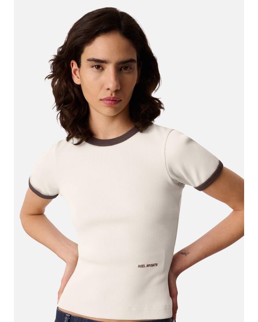 Axel Arigato White Dahlia T-Shirt