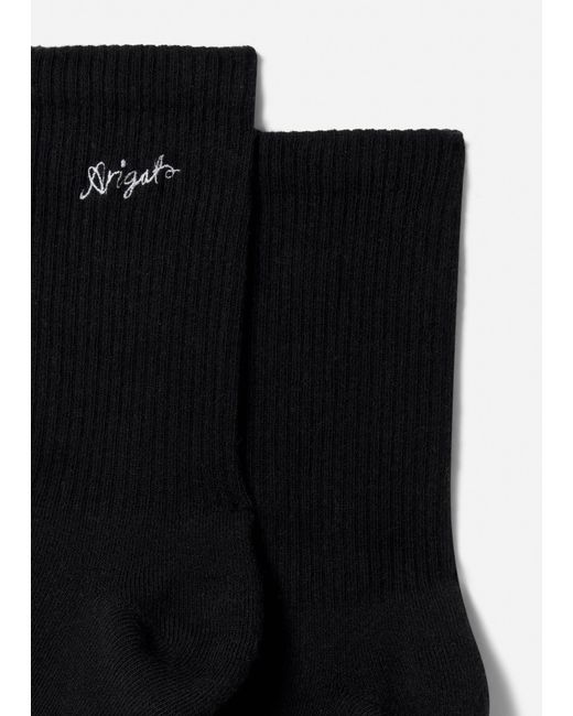 Axel Arigato Black Scribble Arigato Tube Socks