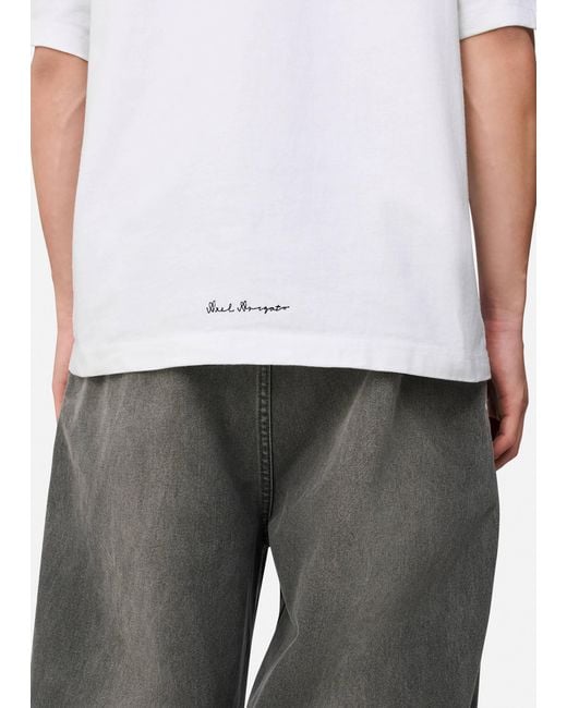 Axel Arigato White Flow T-Shirt for men