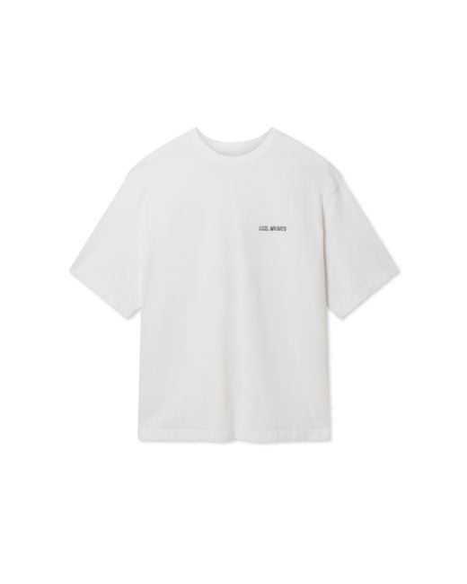 Axel Arigato White Forest Sketch T-Shirt for men