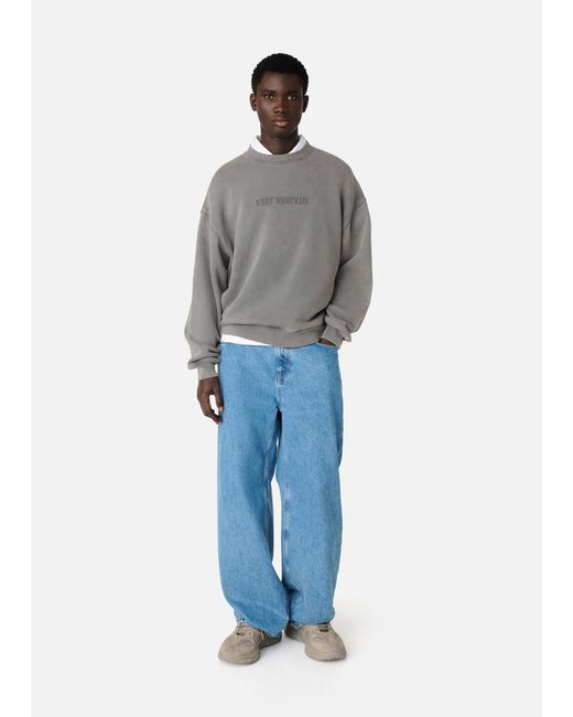 Axel Arigato Gray Distort Washed Sweatshirt for men