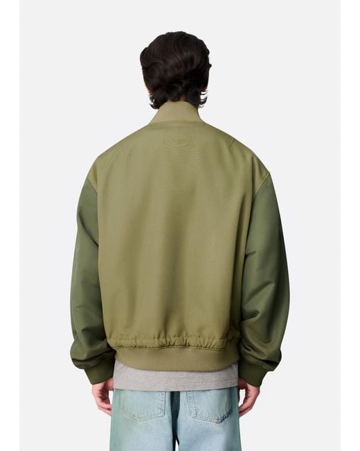 Axel Arigato Green Archer Bomber Jacket for men