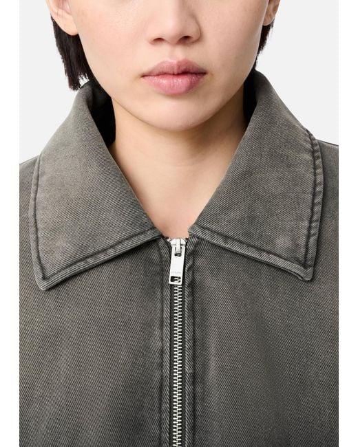 Axel Arigato Gray Axis Denim Jacket