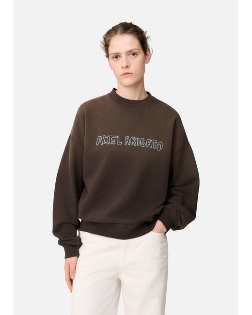 Axel Arigato Brown Rue Sweatshirt
