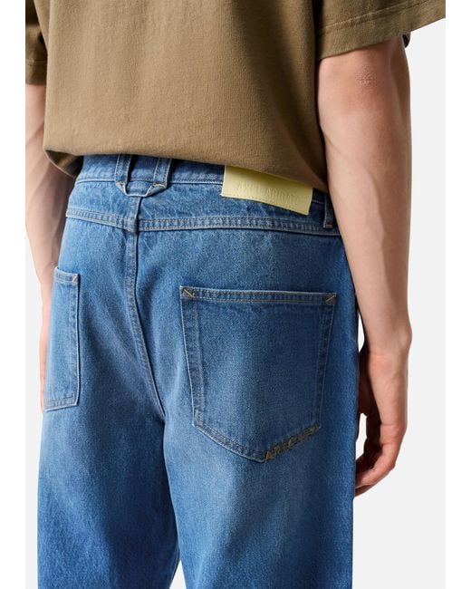 Axel Arigato Blue Zine Relaxed-Fit Jeans for men
