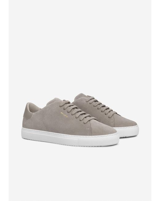 Axel Arigato Black Streamlined Premium Suede Sneaker Icon for men