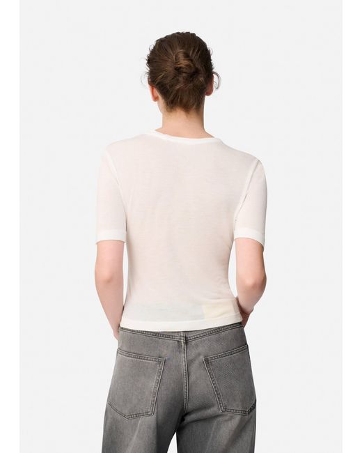 Axel Arigato White Arigato Sheer Top