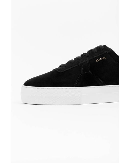 Axel Arigato Black Platform Suede