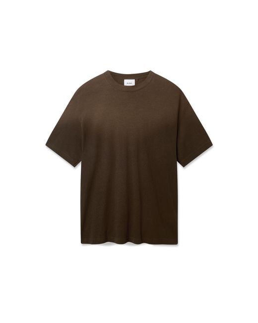 Axel Arigato Brown Bubble Reverse T-Shirt for men