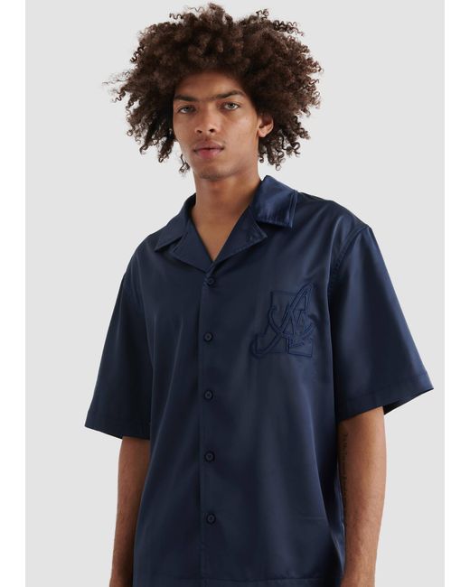 Axel Arigato Blue Cruise Shirt for men