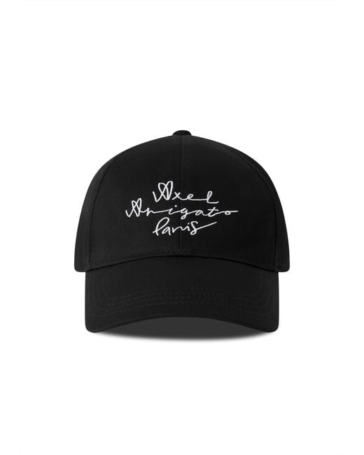 Axel Arigato Black Scribble Paris Cap