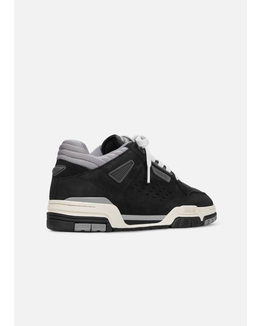 Axel Arigato Black Premium Leather Retro Sneakers for men