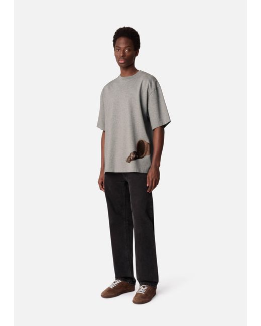 Axel Arigato Gray Fallen T-Shirt