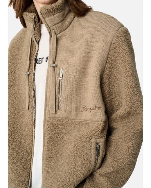 Axel Arigato Natural Alpine Fleece Jacket for men