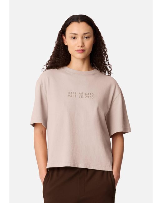 Axel Arigato Pink Reflection T-Shirt