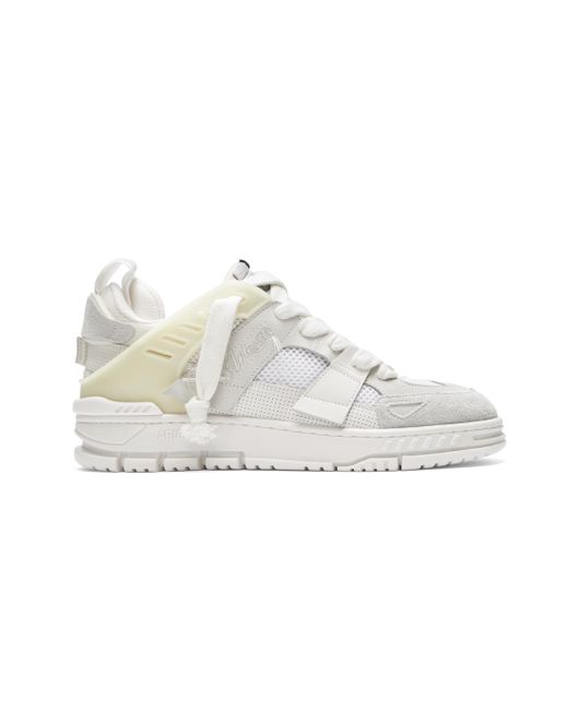 Axel Arigato White Area Patchwork Sneaker for men