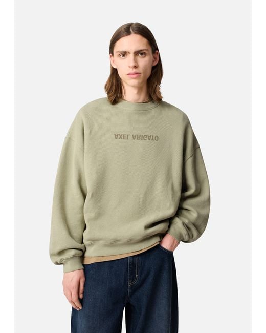 Axel Arigato Natural Distort Washed Sweatshirt for men