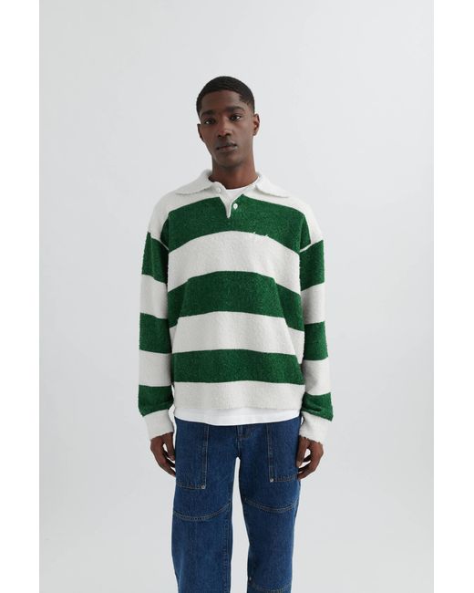 Axel Arigato Green Passage Polo Sweater for men