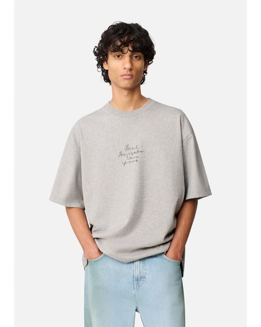 Axel Arigato White New York City T-Shirt for men