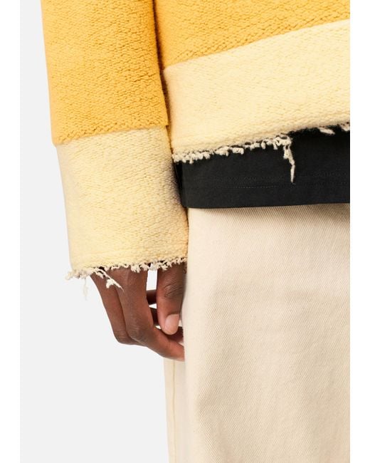 Axel Arigato Yellow Alvin Armstrong Sweatshirt for men