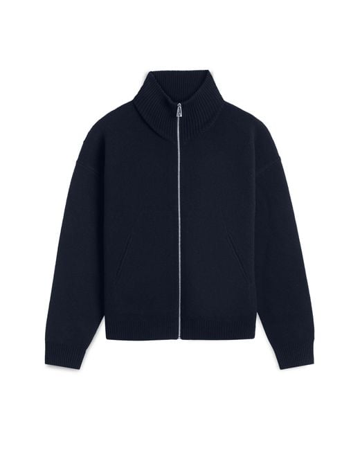 Axel Arigato Blue Core Zip-Up Sweater for men