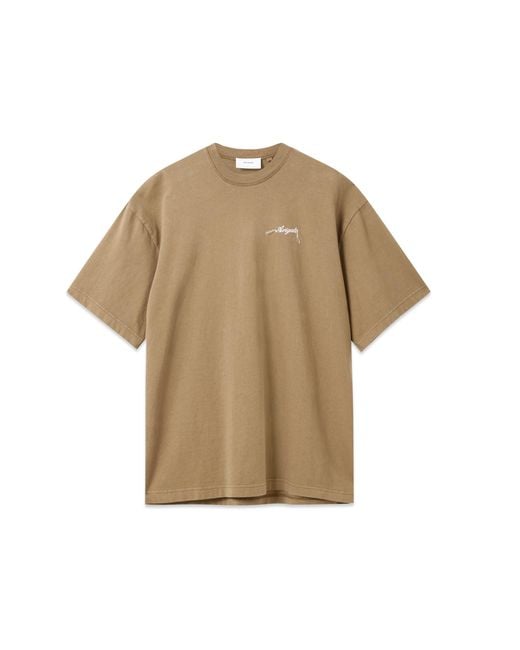 Axel Arigato Natural Honor Washed T-Shirt for men