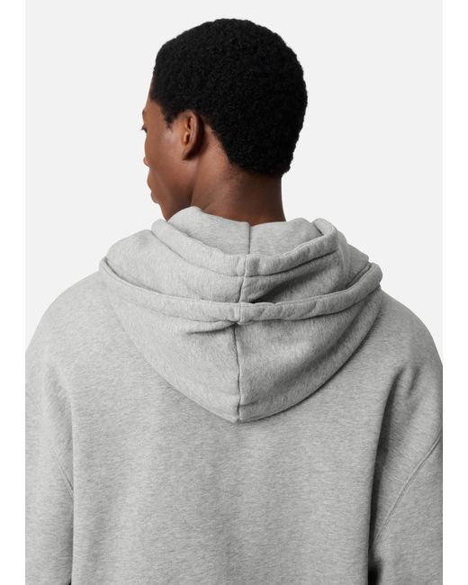 Axel Arigato Gray Trey Mélange Hoodie for men