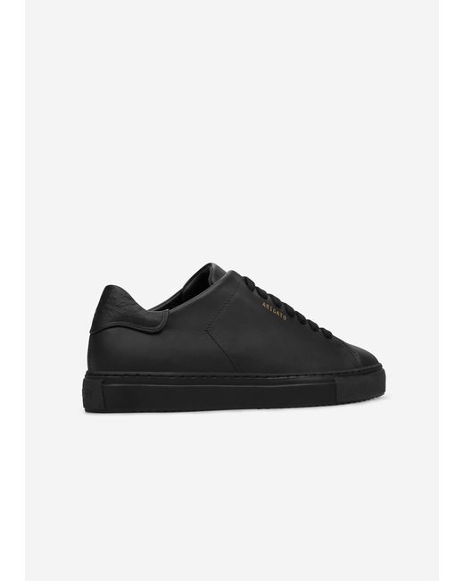Axel Arigato Black Croc-Effect Clean 90 Sneakers