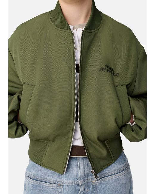 Axel Arigato Green Lola Bomber Jacket