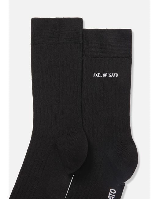 Axel Arigato Black Linear Arigato Socks
