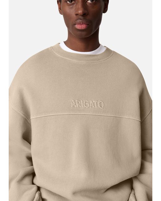 Axel Arigato Natural Gens Washed Sweatshirt for men