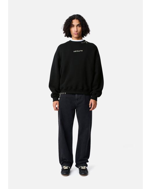 Axel Arigato Black Loops Sweatshirt for men