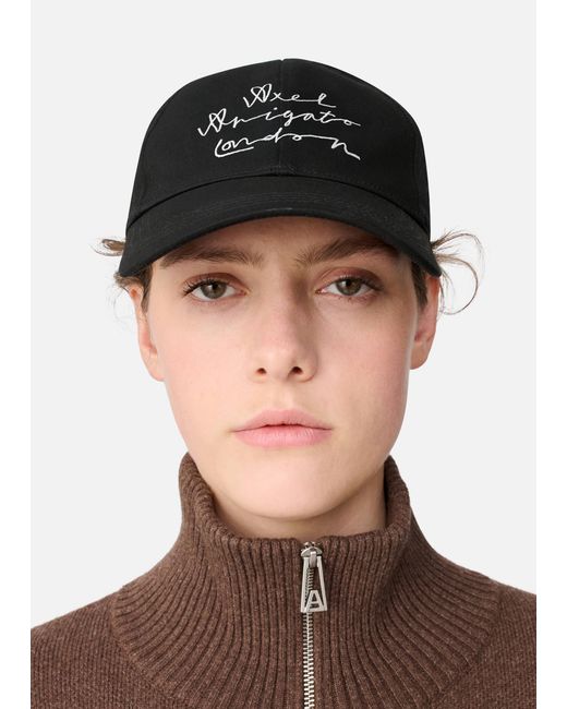 Axel Arigato Black Scribble London Cap