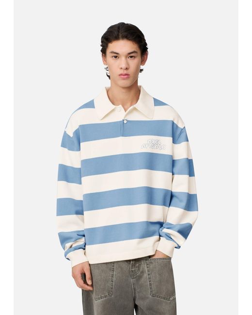 Axel Arigato Blue Rey Polo Sweater