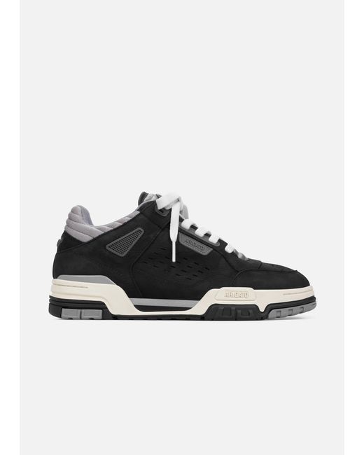 Axel Arigato Black Premium Leather Retro Sneakers for men