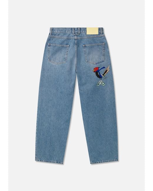 Axel Arigato Blue Relaxed Jeans X Akaia Rk for men