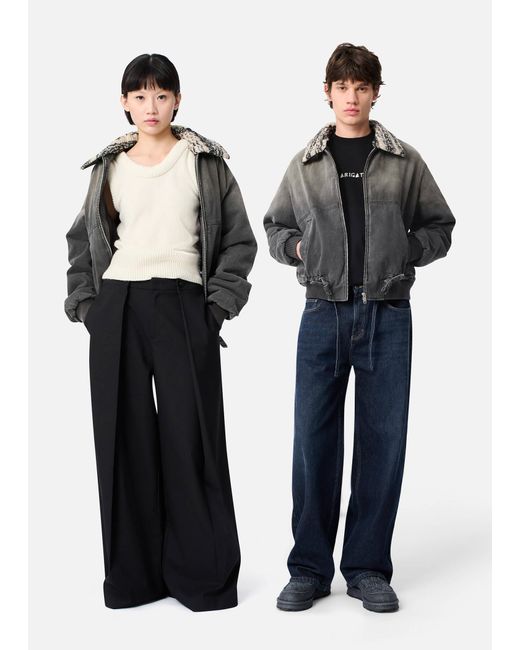 Axel Arigato Gray Axis Denim Jacket