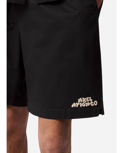 Axel Arigato Black Heath Shorts for men