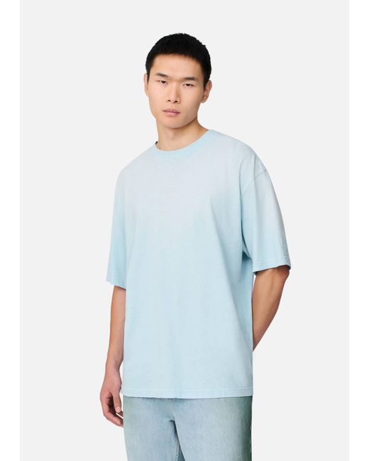 Axel Arigato Blue Bubble Reverse T-Shirt for men
