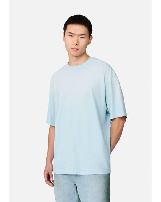 Axel Arigato Blue Bubble Reverse T-Shirt for men