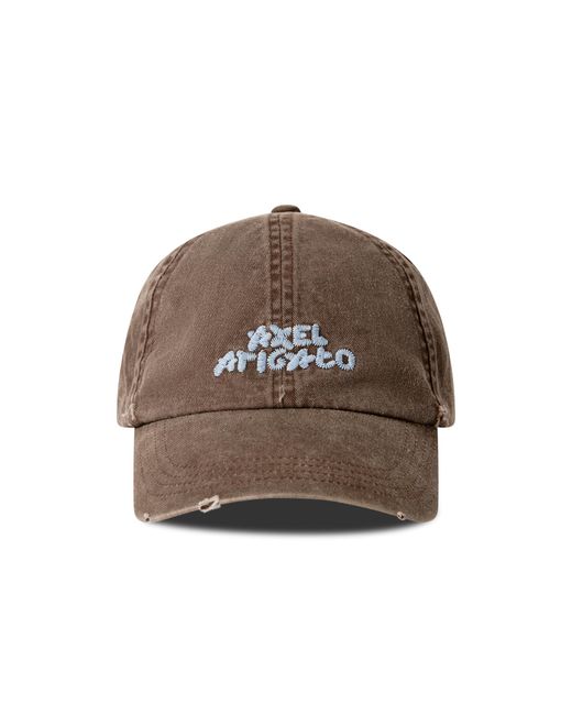 Axel Arigato Brown Floral Washed Cap