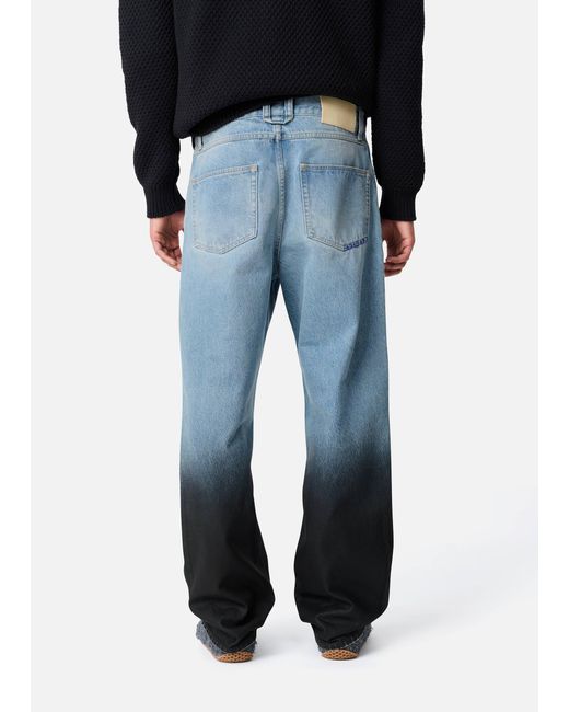 Axel Arigato Blue Zine Coated Jeans for men