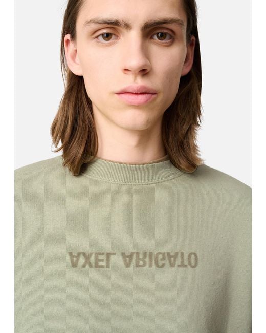 Axel Arigato Natural Distort Washed Sweatshirt for men