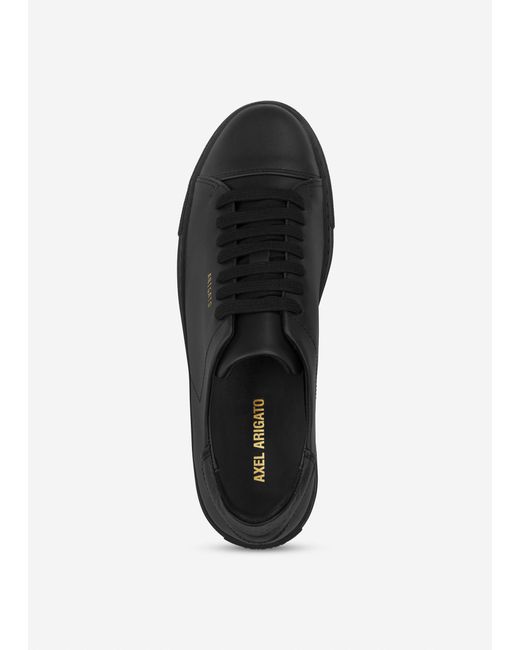 Axel Arigato Black Croc-Effect Clean 90 Sneakers