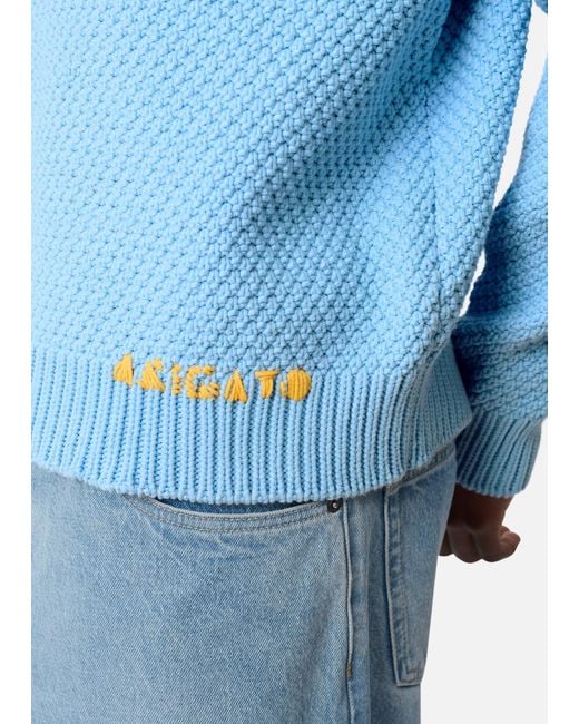Axel Arigato Blue Block Sweater for men