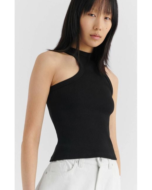 Axel Arigato White Script A Scoop Tank Top