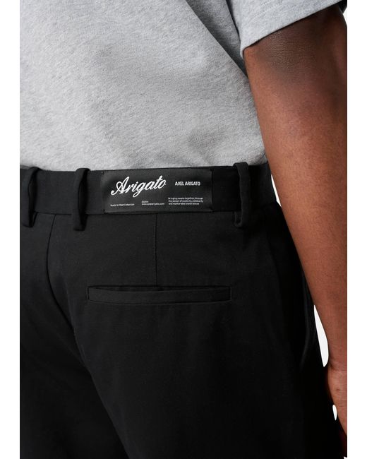 Axel Arigato Black Serif Trouser for men