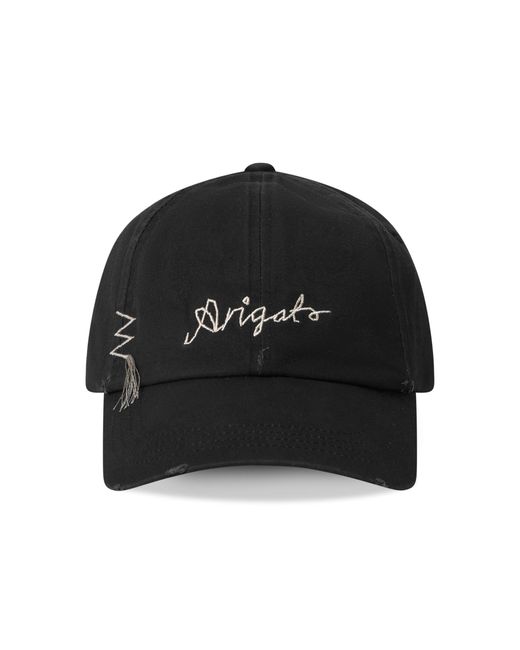 Axel Arigato Black Seam Distressed Cap