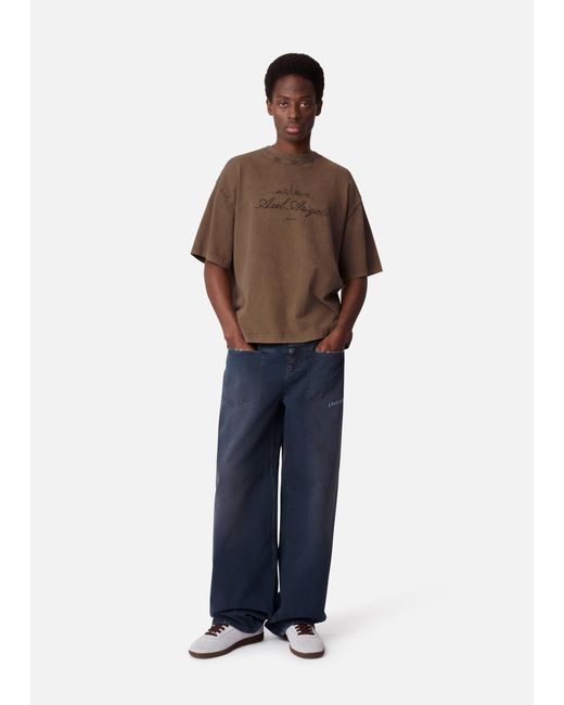 Axel Arigato Brown Paris Washed Sky T-Shirt